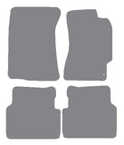 Subaru Impreza 4dr 2000-2007 Grey Premium Carpet Tailored Car Mats NV HITECH