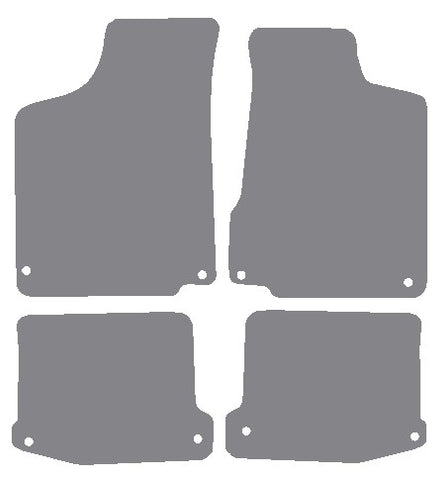 Seat Ibiza 1999-2002 Grey Premium Carpet Tailored Car Mats NV HITECH