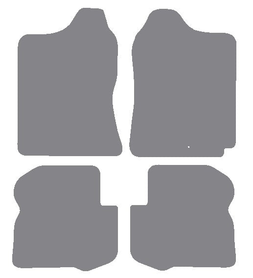 Suzuki Jimny Manual 1998-2018 Grey Premium Carpet Tailored Car Mats NV HITECH