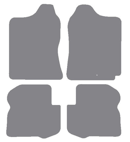 Suzuki Jimny Manual 1998-2018 Grey Premium Carpet Tailored Car Mats NV HITECH