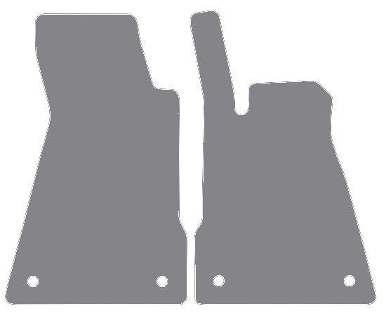 Smartcar Roadster 452 2003-2006 Grey Premium Carpet Tailored Car Mats NV HITECH