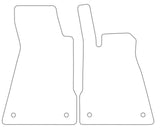 Smartcar Roadster 452 2003-2006 Tailored VS Rubber Car Mats