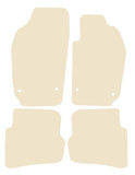 Seat Ibiza 2002-2008 Beige Luxury Velour Tailored Car Mats NV HITECH