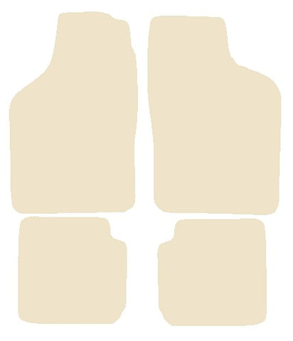 Saab 900 Turbo 1994-1998 Beige Luxury Velour Tailored Car Mats NV HITECH