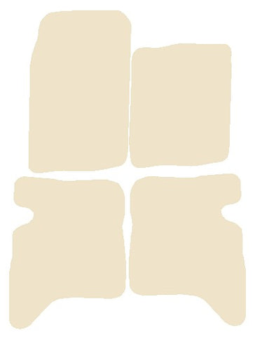 Suzuki Grand Vitara 5dr 1998-2005 Beige Luxury Velour Tailored Car Mats NV HITECH
