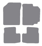 Suzuki Swift 2005-2010 Grey Premium Carpet Tailored Car Mats NV HITECH
