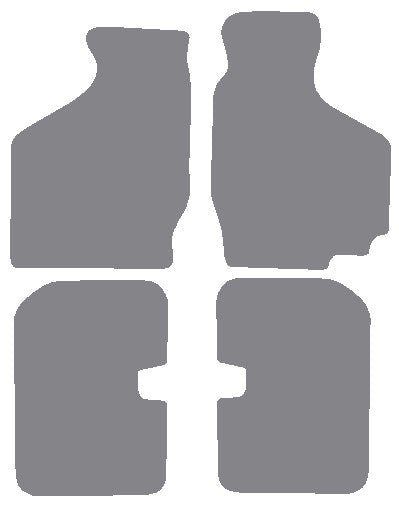 Suzuki Ignis 2000-2008 Grey Premium Carpet Tailored Car Mats NV HITECH