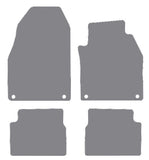 Saab 9/3 Saloon/Estate 2002-2011 Grey Premium Carpet Tailored Car Mats NV HITECH