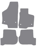 Seat Leon Mk2 (Inc Cupra / R & FR) 2005-2012 Grey Premium Carpet Tailored Car Mats NV HITECH