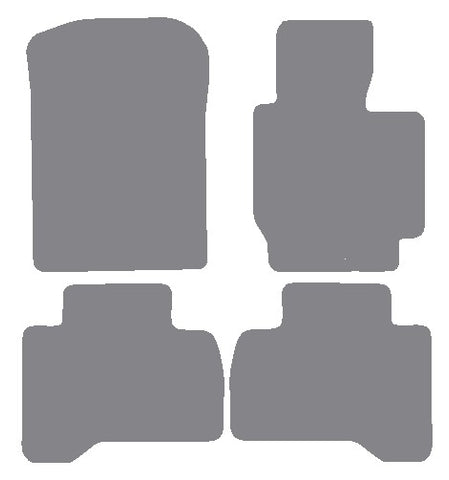 Suzuki Grand Vitara 5dr/LWB 2005-2015 Grey Premium Carpet Tailored Car Mats NV HITECH