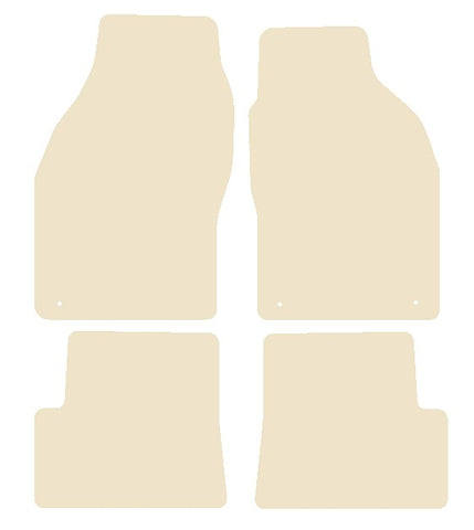 Saab 9/3 Convertible 1998-2003 Beige Luxury Velour Tailored Car Mats NV HITECH