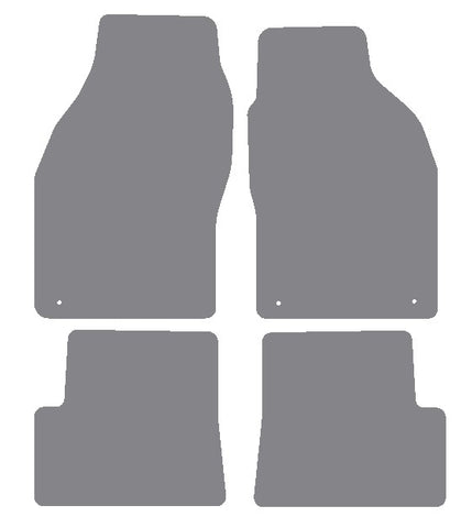Saab 9/3 Convertible 1998-2003 Grey Premium Carpet Tailored Car Mats NV HITECH
