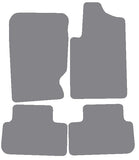 Ssangyong Rexton 2001 onwards Grey Premium Carpet Tailored Car Mats NV HITECH