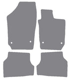 Seat Ibiza 2008-2017 Grey Premium Carpet Tailored Car Mats NV HITECH