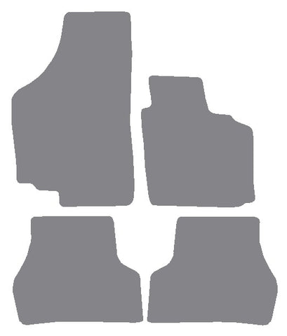Seat Altea 2004-2015 Grey Premium Carpet Tailored Car Mats NV HITECH
