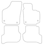 Seat Altea 2004-2015 Tailored VS Rubber Car Mats