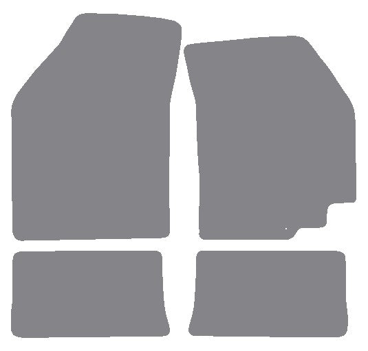 Suzuki Alto 2009-2014 Grey Premium Carpet Tailored Car Mats NV HITECH