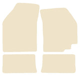 Suzuki Alto 2009-2014 Beige Luxury Velour Tailored Car Mats NV HITECH