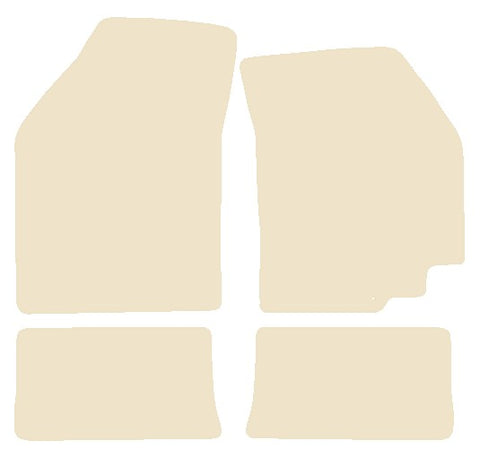 Suzuki Alto 2009-2014 Beige Luxury Velour Tailored Car Mats NV HITECH