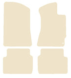 Subaru Forester 2003-2008 Beige Luxury Velour Tailored Car Mats NV HITECH