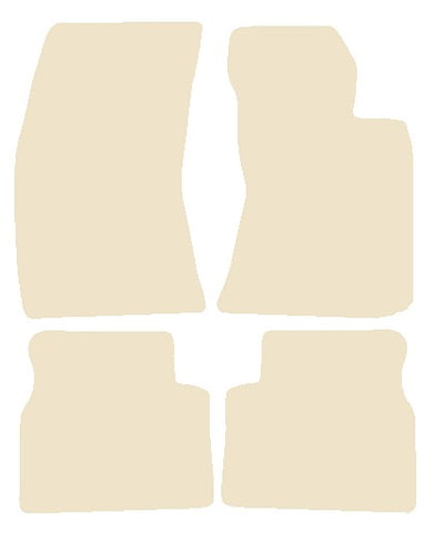 Subaru Forester 2008-2013 Beige Luxury Velour Tailored Car Mats NV HITECH