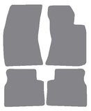 Subaru PRrester 2008-2013 Grey Premium Carpet Tailored Car Mats NV HITECH