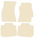 Subaru Outback 2009-2014 Beige Luxury Velour Tailored Car Mats NV HITECH