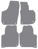 Skoda Superb 2008-2015 Grey Premium Carpet Tailored Car Mats NV HITECH