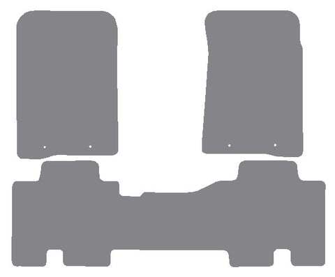 Ssangyong Kyron 2006-2010 Grey Premium Carpet Tailored Car Mats NV HITECH