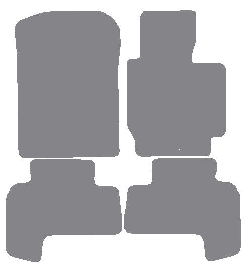 Suzuki Grand Vitara 3dr/SWB 2005-2015 Grey Premium Carpet Tailored Car Mats NV HITECH