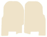 Ssangyong Korando 1997-1999 Beige Luxury Velour Tailored Car Mats NV HITECH