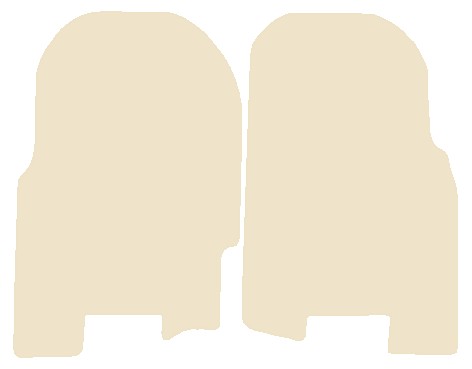 Ssangyong Korando 1997-1999 Beige Luxury Velour Tailored Car Mats NV HITECH