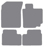 Suzuki Swift 2010-2017 Grey Premium Carpet Tailored Car Mats NV HITECH