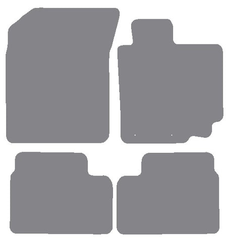Suzuki Swift 2010-2017 Grey Premium Carpet Tailored Car Mats NV HITECH