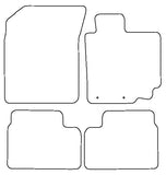 Suzuki Swift 2010-2017 Tailored VS Rubber Car Mats