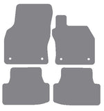 Seat Leon Mk3 (Inc Cupra / R & FR) 2012-2020 Grey Premium Carpet Tailored Car Mats NV HITECH