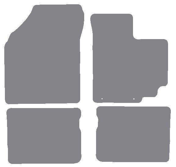 Suzuki Celerio 2015 onwards Grey Premium Carpet Tailored Car Mats NV HITECH