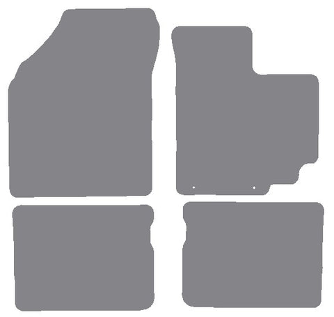 Suzuki Celerio 2015 onwards Grey Premium Carpet Tailored Car Mats NV HITECH