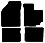 Suzuki Celerio 2015 onwards Black Luxury Velour Tailored Car Mats NV HITECH