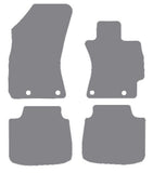 Subaru Outback 2015-2020 Grey Premium Carpet Tailored Car Mats NV HITECH