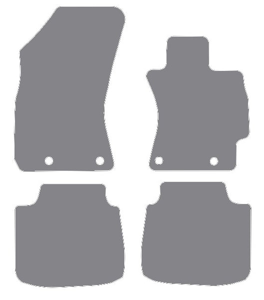 Subaru Outback 2015-2020 Grey Premium Carpet Tailored Car Mats NV HITECH