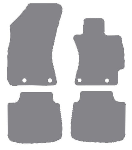 Subaru Outback 2015-2020 Grey Premium Carpet Tailored Car Mats NV HITECH