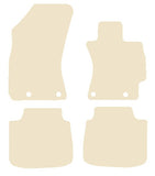 Subaru Outback 2015-2020 Beige Luxury Velour Tailored Car Mats NV HITECH