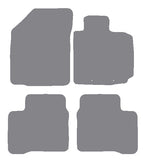 Suzuki Swift (Non Hybrid Models) 2017 onwards Grey Premium Carpet Tailored Car Mats NV HITECH
