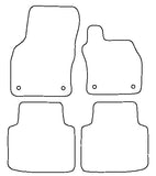 Skoda Superb 2015 onwards Tailored VS Rubber Car Mats