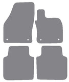 Skoda Kodiaq 2016 onwards Grey Premium Carpet Tailored Car Mats NV HITECH
