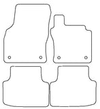 Skoda Octavia 2013-2020 Tailored VS Rubber Car Mats