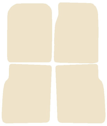 Suzuki Vitara LWB 1989-1999 Beige Luxury Velour Tailored Car Mats NV HITECH