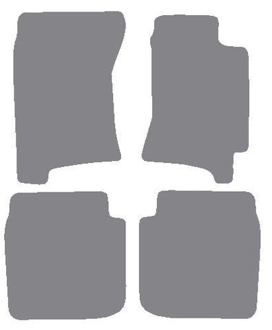 Subaru Legacy 1993-1999 Grey Premium Carpet Tailored Car Mats NV HITECH