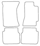 Subaru Legacy 1998-2003 Tailored VS Rubber Car Mats